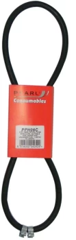 Image of Fuel Hose & Clips Rubber 3/16in. x 1m PPH06C PEARL CONSUMABLES