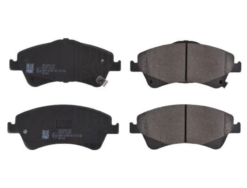 Image of Blue PRINT ADT342174 Brake pad set Front Axle, with acoustic wear warning Brake Pad Set,disc brake (402)