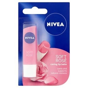 Image of Nivea Lip Care Soft Rose 4.8g