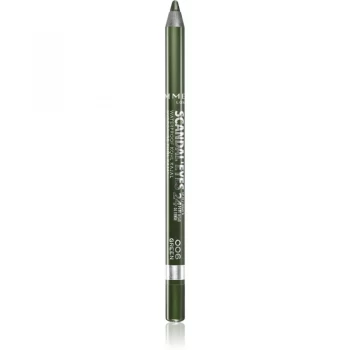 image of Rimmel Scandal Eyes Waterproof Eye Liner Green