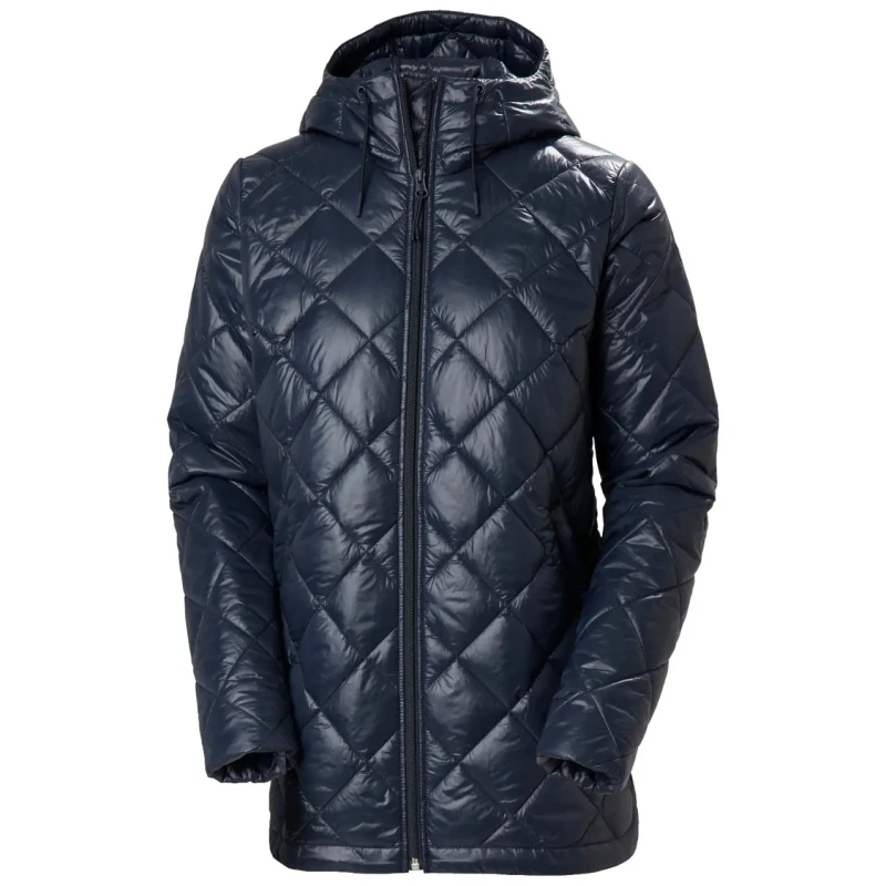 Image of Womens hiking jacket Helly Hansen Bliss Quilt Bleu Female L