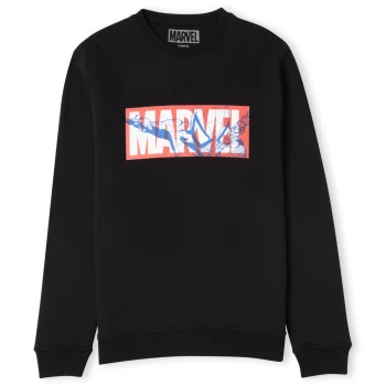 Image of Marvel Spider-Man Sweatshirt - Black - XXL