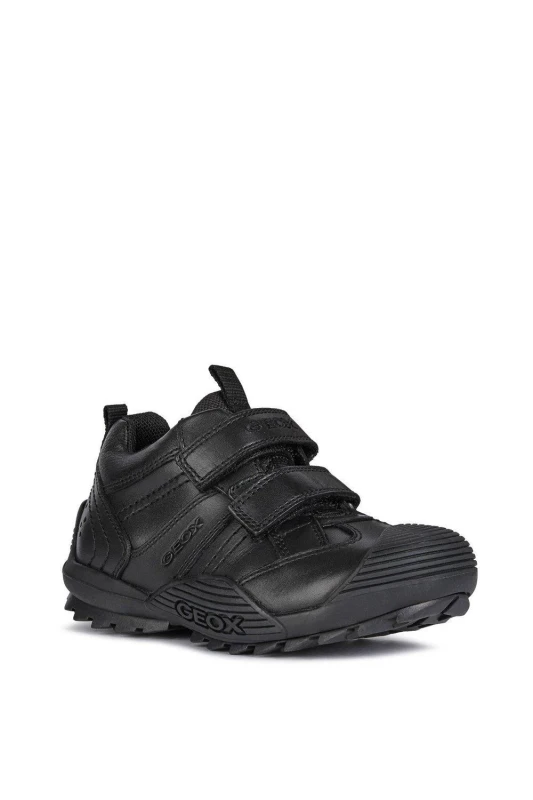 Image of Geox Boy's 'J Savage A' BTS in Black Size: Infant 8.5 Black Male Infant 8.5