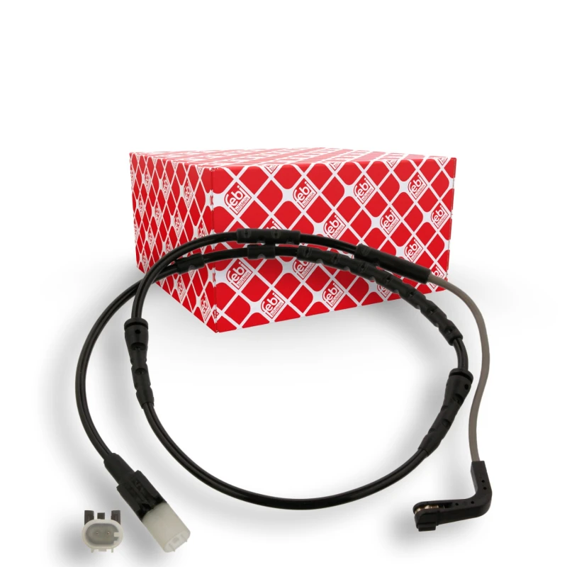 Image of FEBI BILSTEIN 38172 Brake Pad Wear Sensor Front Axle Warning Contact,brake pad wear (407)