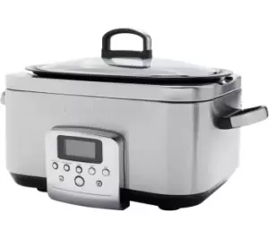 image of GREENPAN CC005308-001 Slow Cooker - Stainless Steel