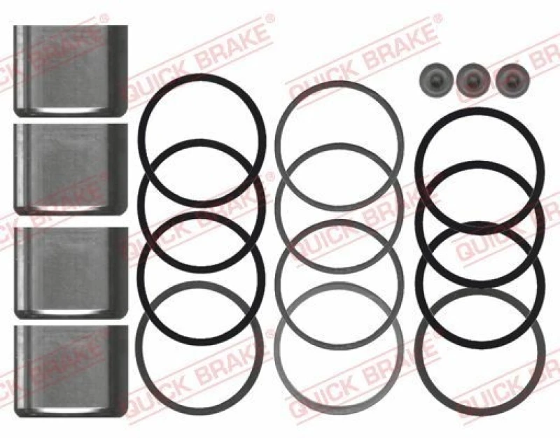 Image of QUICK BRAKE Repair Kit, brake caliper QUICK BRAKE 114-5234