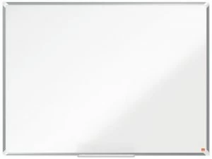 image of Nobo Premium Plus Enamel Magnetic Whiteboard 1200x900mm