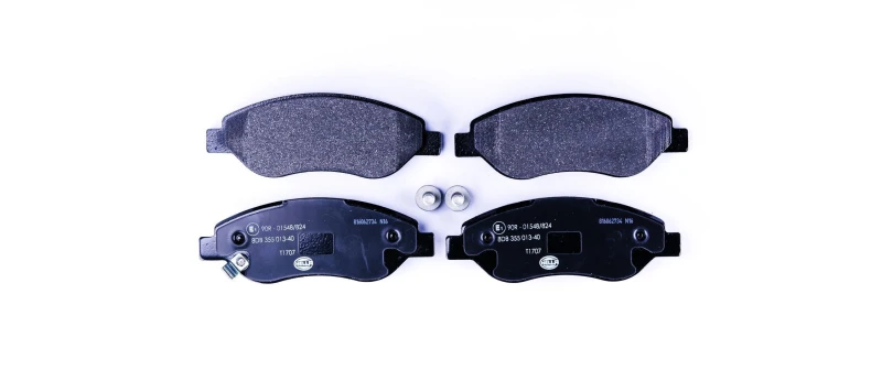 Image of HELLA Brake pad set HELLA 8DB 355 013-401