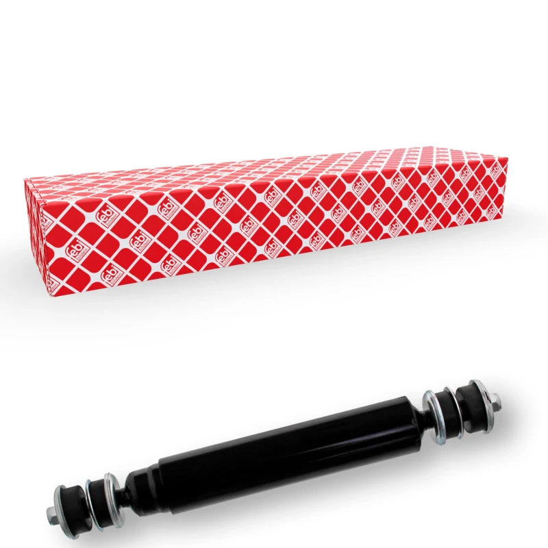 Image of FEBI BILSTEIN 20409 Shock absorber Rear Axle, Oil Pressure, Telescopic Shock Absorber, Bottom Pin Shock Absorber (854)