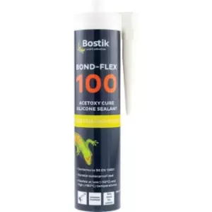 image of 100HMA Bond-flex White Silicon Sealant 290ml - White - Bostik