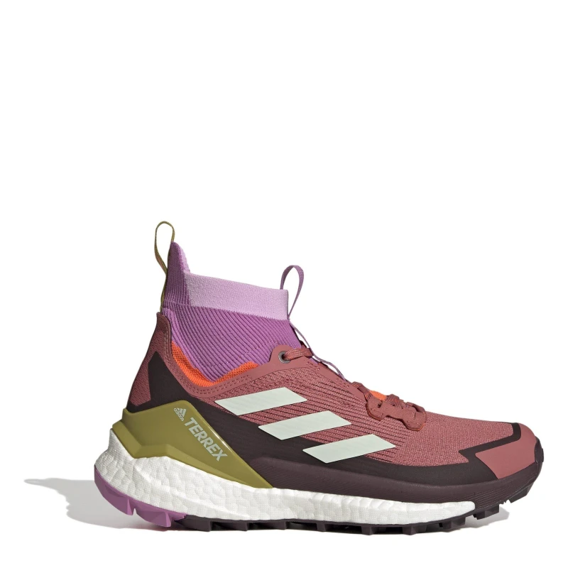 Image of adidas Womens Non-Waterproof Hiking Shoes Red female 4.5 (37.3)