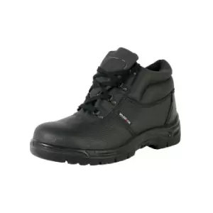 Image of Warrior Mens Chukka Work Safety Boots (10) (Black)