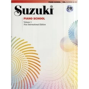 image of SUZUKI PIANO SCHOOL VOLUME 1 WITH CD