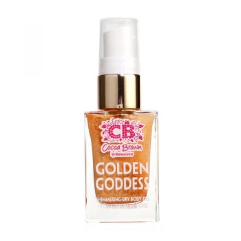 Cocoa Brown Golden Goddess Shimmering Dry Body Oil 30ml