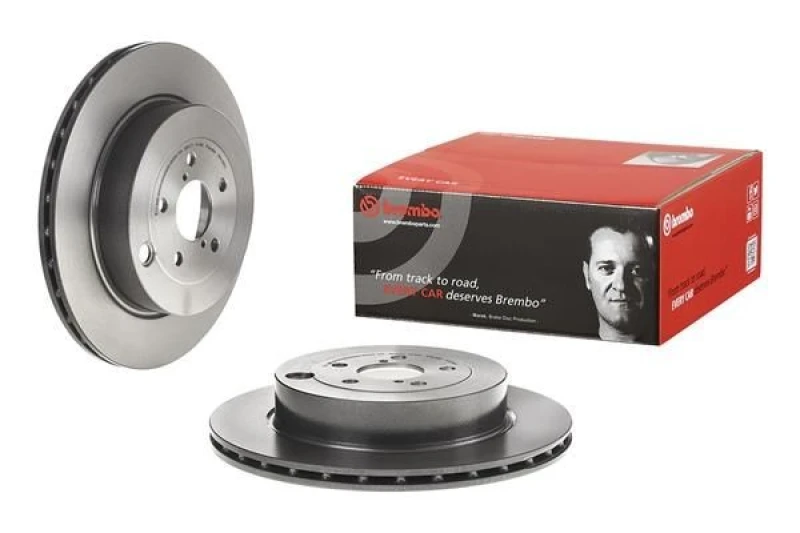 Image of BREMBO Brake disc BREMBO 09.A198.21