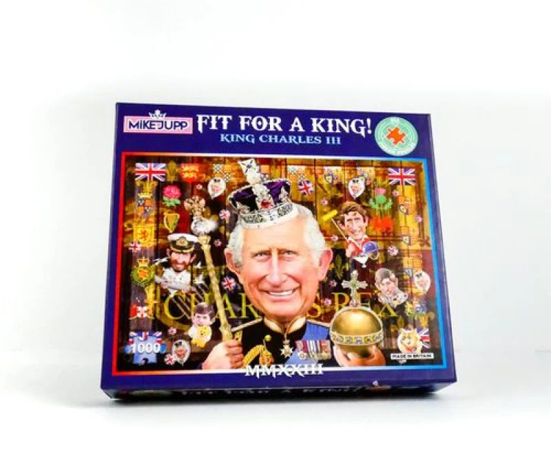 Image of Mike Jupp Mike Jupp - Fit for a King 1000 Piece Jigsaw Puzzle