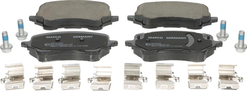 Image of Brake pad set MAPCO 106103HPS
