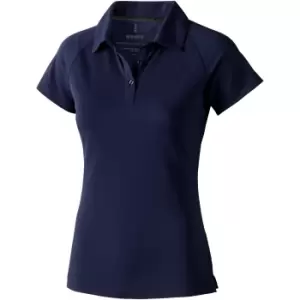 Elevate Womens/Ladies Ottawa Short Sleeve Ladies Polo (XL) (Navy)