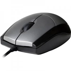 Image of V7 Videoseven MV3000010-5EC USB WiFi mouse Optical Black, Silver