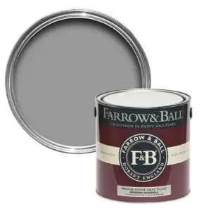 Image of Farrow & Ball Modern Manor House Gray No. 265 Eggshell Paint, 2.5L