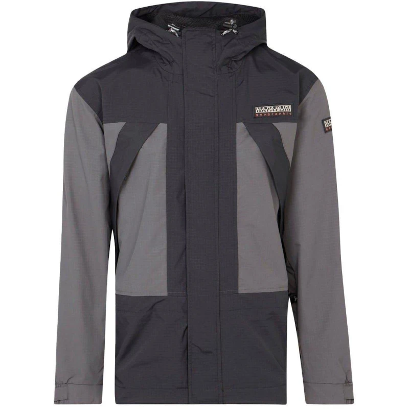 Image of Napapijri Dru Recycled Hooded Jacket - Black S