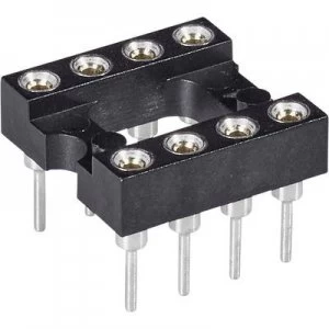 image of IC socket Contact spacing 7.62mm 2.54mm Number of pins 14 MPE Garry