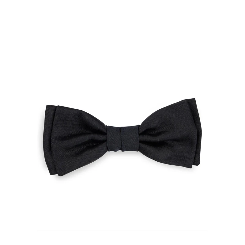 Image of Hugo Bow Tie 10181699 01 Bowty Mens - Black One Size