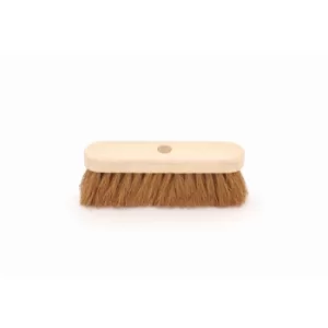 image of 12" Natural Coco Broom (Head Only)