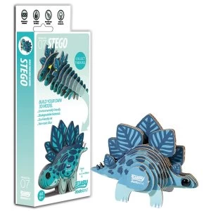 image of EUGY Stego Dinosaur - 3D Craft Kit