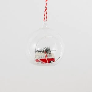 Image of Sass & Belle Coming Home For Xmas Camper Van Open Bauble