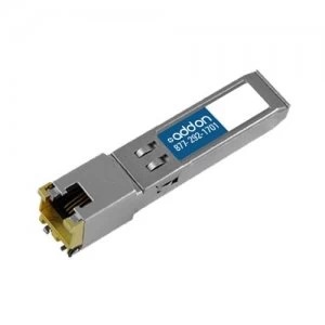 image of AddOn Networks 1000B-TX SFP network transceiver module Copper 1000 Mbit/s