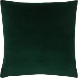 image of Sunningdale Velvet Square Cushion Bottle, Bottle / 50 x 50cm / Polyester Filled