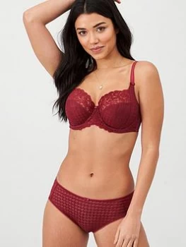 image of Panache Envy Brief - Rosewood, Rosewood, Size 10, Women