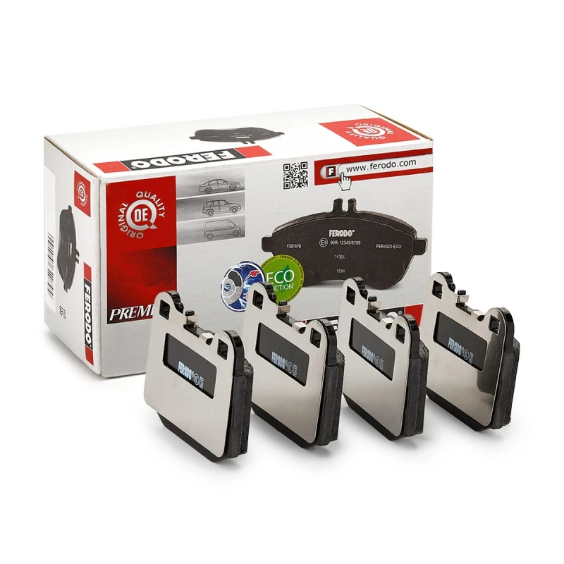 Image of FERODO Brake pad set FERODO FDB1512