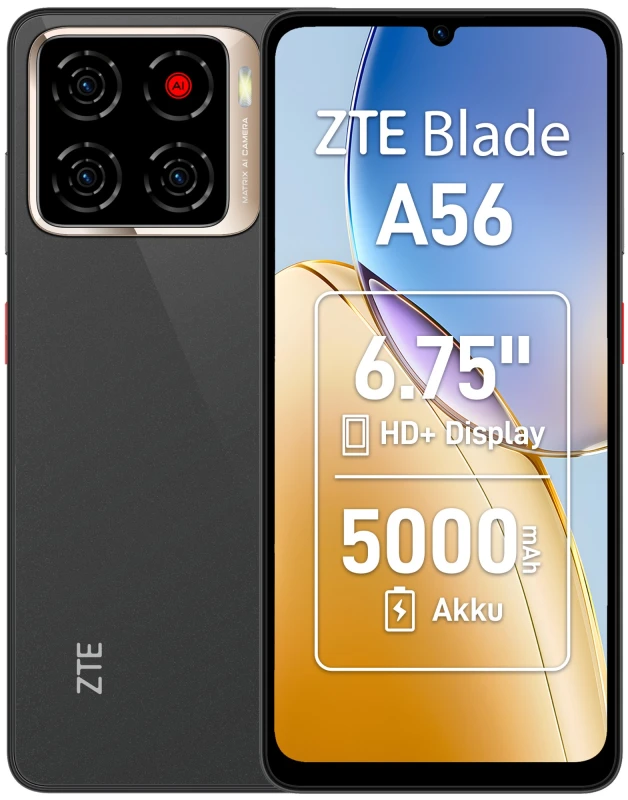 Image of ZTE Blade A56 17.1cm (6.75") Dual SIM Android 15 4G USB Type-C 4