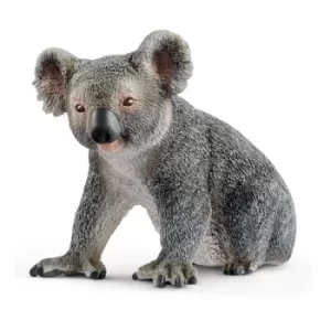 image of SCHLEICH Wild Life Koala Bear Toy Figure, 3 to 8 Years (14815)