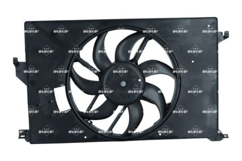 Image of NRF 47458 Cooling Fan D1: 383mm, with radiator fan shroud, without control unit Fan,radiator (508)