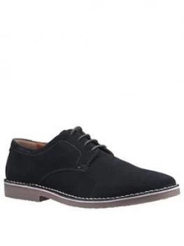 Image of Hush Puppies Archie Desert Shoes - Navy