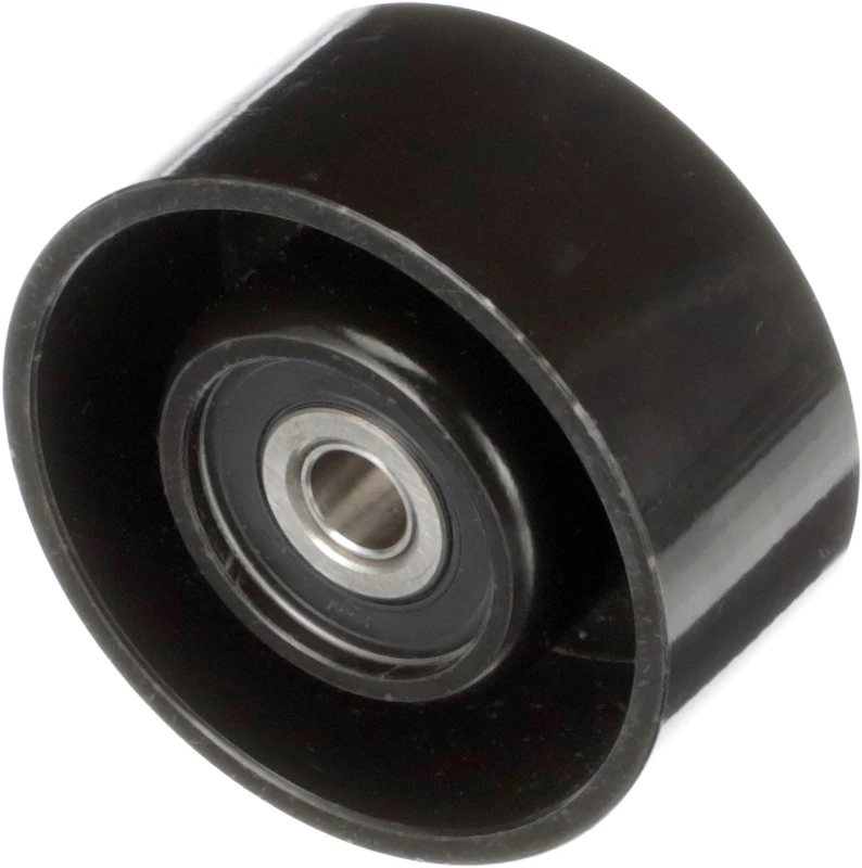 Image of GATES T36608 Idler Pulley Micro-V UNIQUE FIT Metal Deflection/Guide Pulley,v-ribbed belt (312)