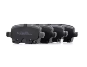 Image of RIDEX Brake pad set 402B1261 Brake pads,Brake pad set, disc brake OPEL,CHEVROLET,VAUXHALL,Astra K Sports Tourer (B16),Astra K Schragheck (B16)