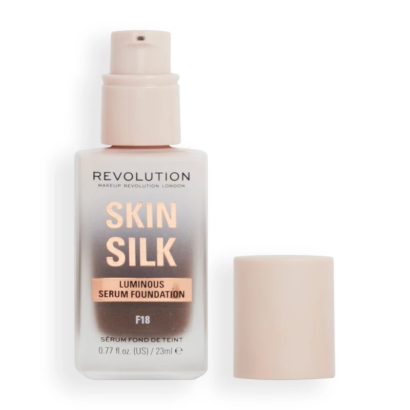 Image of Makeup Revolution Skin Silk Serum Foundation F18