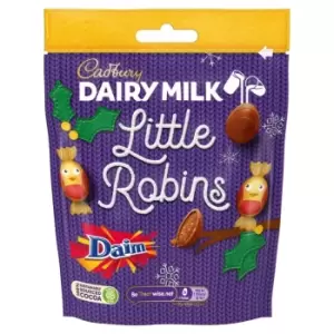 image of Cadbury Dairy Milk Daim Little Robins Bag