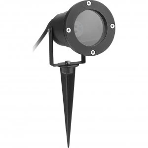 Image of Byron Black Outdoor Ground Spike Spot Light