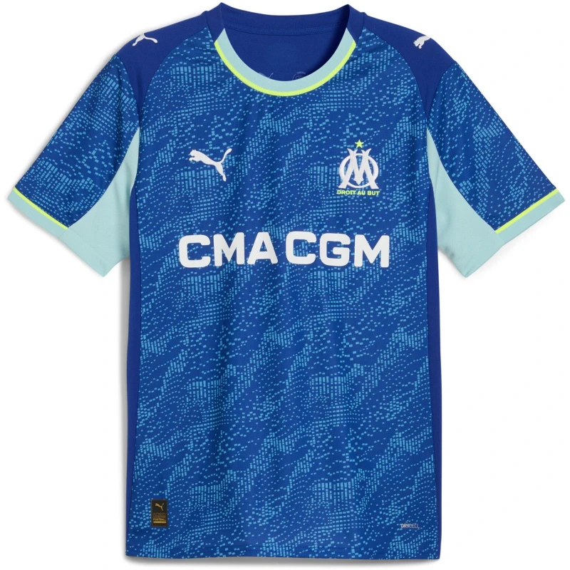 Image of Puma Marseille Third Shirt 2025 2026 Adults Blue male S