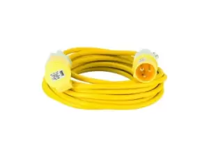 Image of Defender E85123 110v 10m 16A 2.5mm2 Yellow Arctic Extension Lead