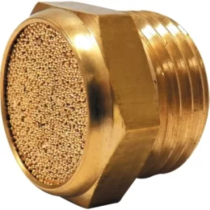 Image of S3-2 Type 3 Flat Head Silencer Sintered G1/4