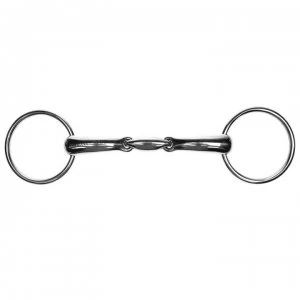Image of Korsteel Oval Link Loose Ring Snaffle