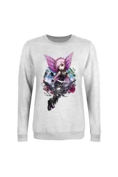 Image of Totally Winging It Violet Sweatshirt