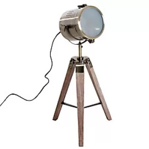 Image of HOMCOM Table Lamp 650 x 330 x 330 mm Brown