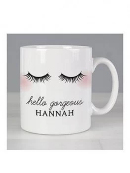 image of Personalised Eyelashes Mug